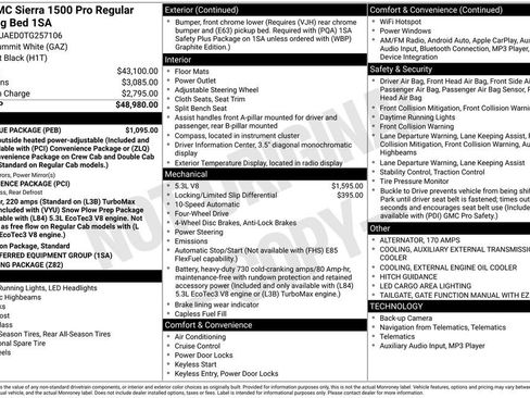 New 2026 GMC Sierra 1500 Pro w/ Pro Value Package image 4