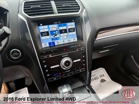 Used 2018 Ford Explorer Limited AWD/4WD image 21