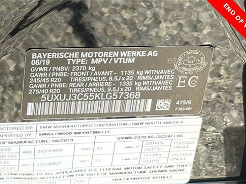 Used 2019 BMW X4 xDrive30i w/ Premium Package Enhanced image 31