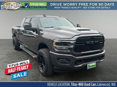 Used 2024 RAM 3500 Laramie w/ Night Edition AWD/4WD image 1