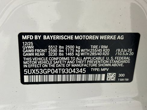 New 2026 BMW X3 xDrive30 w/ Convenience Package image 20