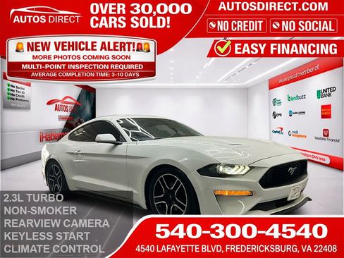 Used 2020 Ford Mustang Coupe w/ Equipment Group 101A RWD image 1