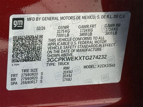 New 2026 Chevrolet Silverado 1500 RST w/ RST Select Package image 20