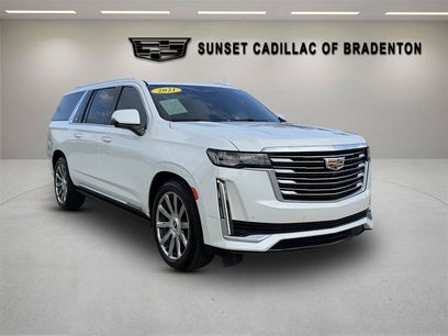 Used 2021 Cadillac Escalade ESV Premium Luxury Platinum