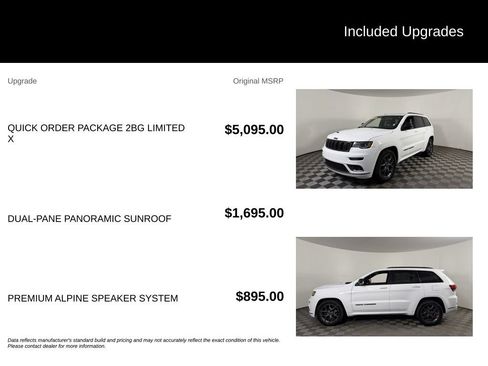 Used 2020 Jeep Grand Cherokee Limited X AWD/4WD image 6