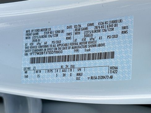 New 2026 Ford F250 XL w/ STX Appearance Package image 19