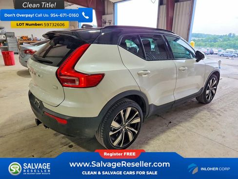 Used 2021 Volvo XC40 P8 Recharge w/ Advanced Package AWD/4WD image 4