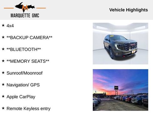 Used 2024 GMC Acadia AT4 w/ Luxury Package AWD/4WD image 3