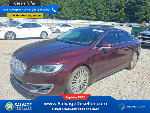 Used 2017 Lincoln MKZ Reserve w/ Luxury Package AWD/4WD image 1