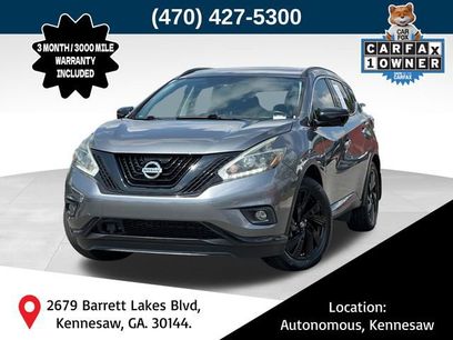 Used 2018 Nissan Murano SL w/ Midnight Edition Package