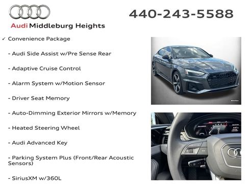 Used 2023 Audi A5 2.0T Premium Plus w/ Premium Plus AWD/4WD image 12