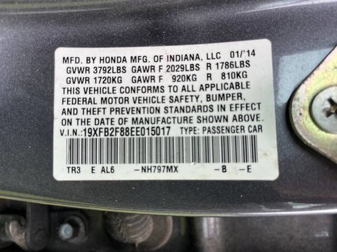 Used 2014 Honda Civic EX image 14