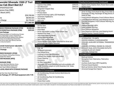 New 2026 Chevrolet Silverado 1500 LT Trail Boss w/ LT Trail Boss Premium Package image 3