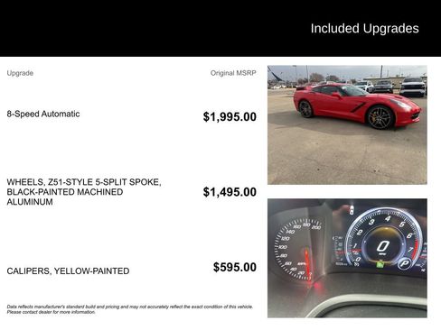 Used 2019 Chevrolet Corvette Stingray Coupe w/ Carbon Flash Badge Package image 5