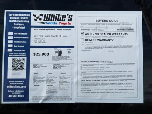 Used 2019 Toyota Highlander Limited Platinum image 39