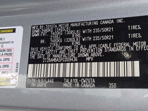 Certified 2023 Lexus RX 350 FWD image 33
