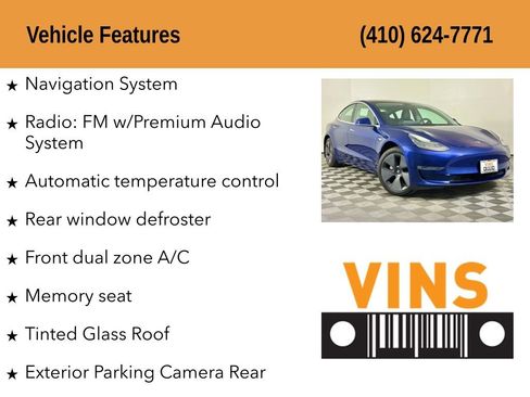 Used 2018 Tesla Model 3 Long Range AWD/4WD image 5