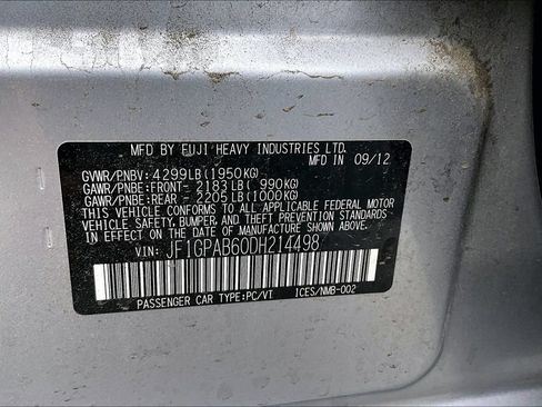 Used 2013 Subaru Impreza 2.0i Premium AWD/4WD image 9