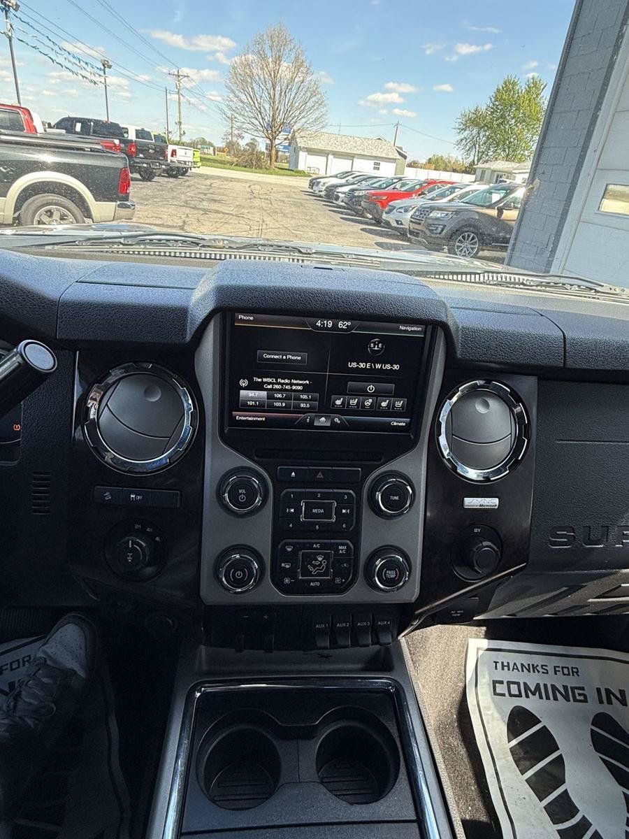 Used 2015 Ford F350 Platinum w/ Platinum Package AWD/4WD image 15
