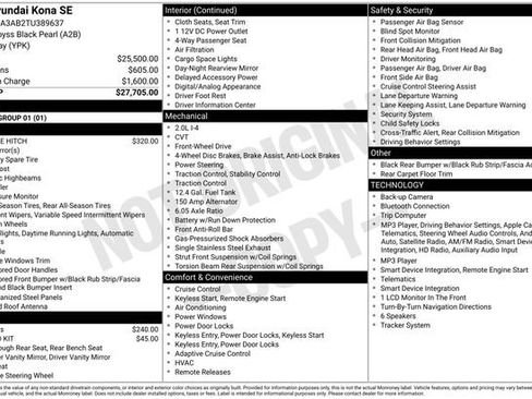 Certified 2026 Hyundai Kona SE FWD image 2
