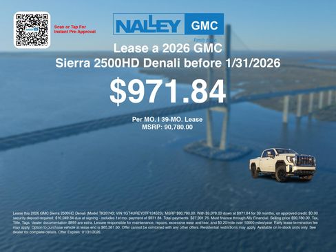 New 2026 GMC Sierra 2500 Denali w/ Denali Reserve Package image 3