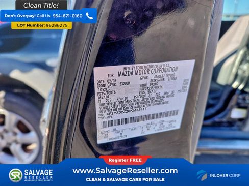 Used 2006 MAZDA Tribute I image 16