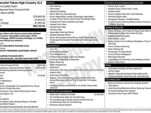 Used 2024 Chevrolet Tahoe High Country image 38