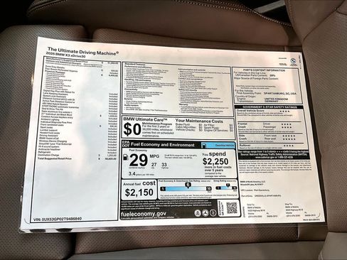 New 2026 BMW X3 xDrive30i w/ Premium Package AWD/4WD image 20