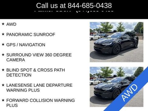 Used 2023 Tesla Model X AWD/4WD image 2
