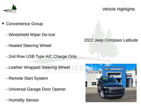 Used 2022 Jeep Compass Latitude w/ Convenience Group image 22