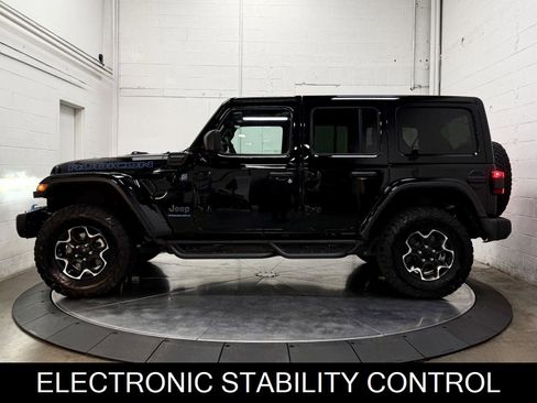 Used 2023 Jeep Wrangler Unlimited Rubicon 4xe w/ Steel Bumper Group AWD/4WD image 6