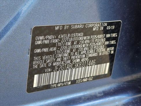 Used 2019 Subaru Crosstrek 2.0i w/ Eyesight System AWD/4WD image 25