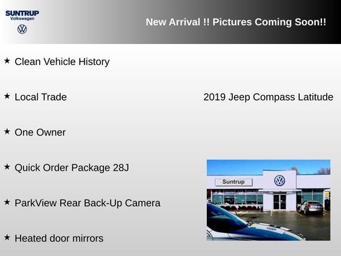 Used 2019 Jeep Compass Latitude FWD image 2