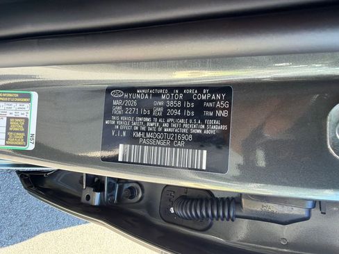New 2026 Hyundai Elantra Sport w/ Cargo Package FWD image 30