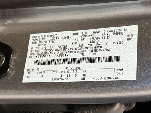 Used 2023 Ford F150 Tremor w/ Trailer Tow Package image 28