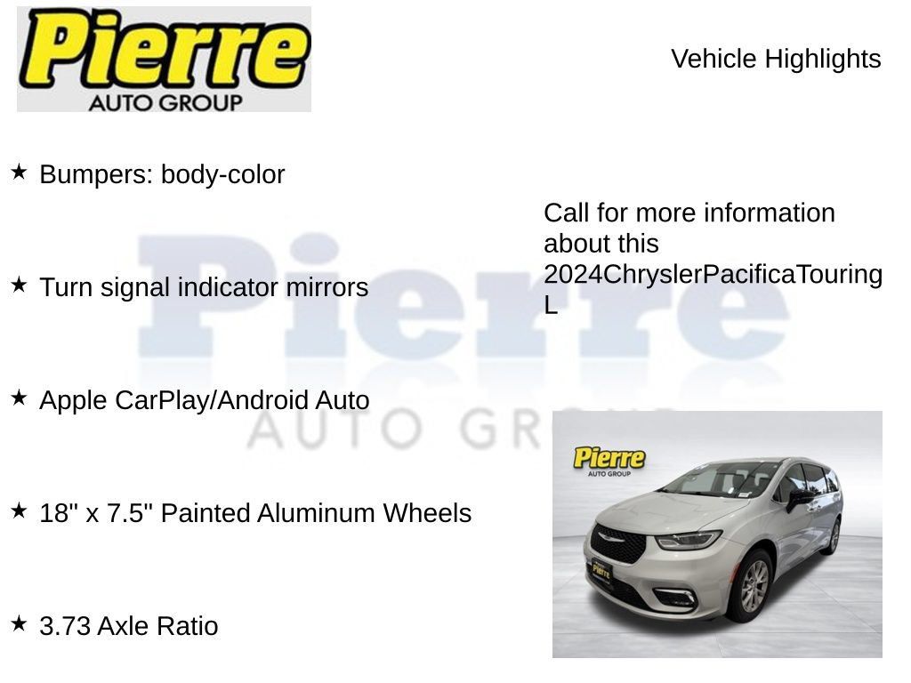 Used 2024 Chrysler Pacifica Touring-L AWD/4WD image 14