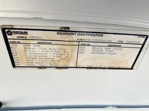 Used 2000 Dodge B1500 RWD image 67