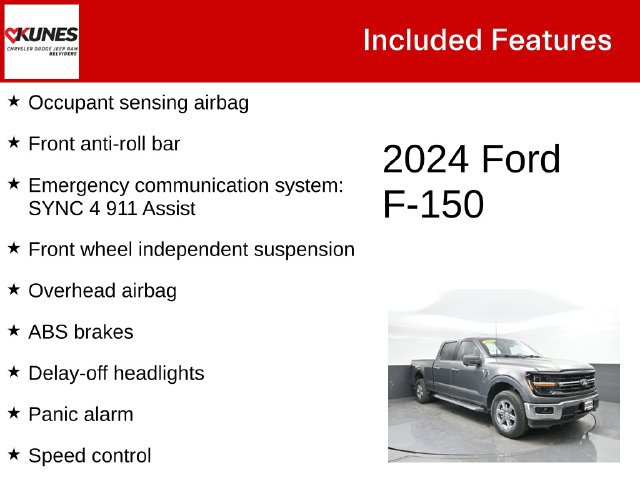 Used 2024 Ford F150 XLT w/ Tow/Haul Package AWD/4WD image 4