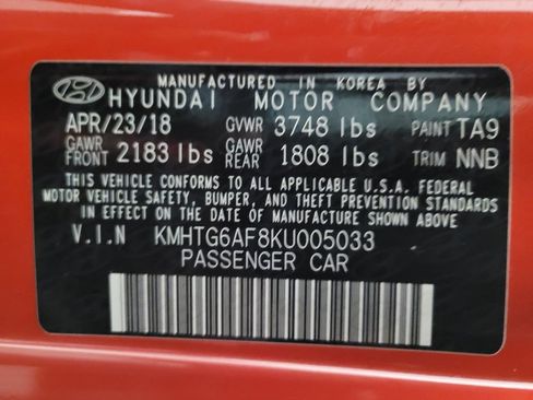 Used 2019 Hyundai Veloster 2.0 Premium image 33