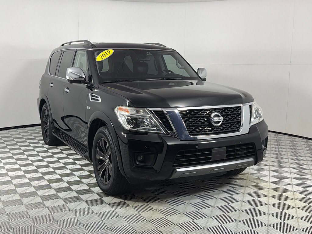 Used 2019 Nissan Armada Platinum w/ Captain's Chairs Package RWD image 3