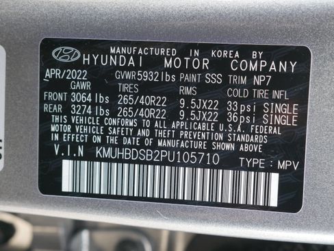 Certified 2023 Genesis GV80 2.5T w/ Prestige Package image 34