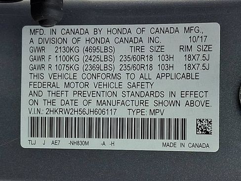 Used 2018 Honda CR-V EX image 25