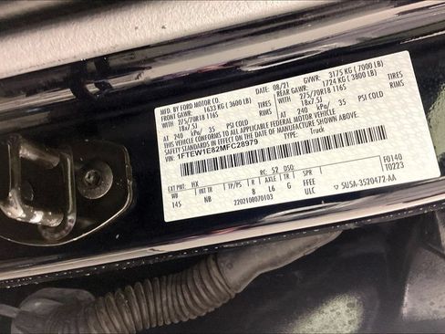 Used 2021 Ford F150 Tremor w/ Equipment Group 402A High AWD/4WD image 4