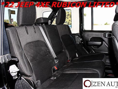 Used 2022 Jeep Wrangler Unlimited Rubicon 4xe w/ Cold Weather Group image 38