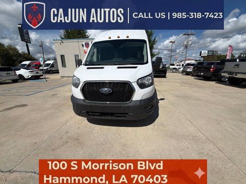Used 2022 Ford Transit 350 148 High Roof Extended DRW RWD image 4