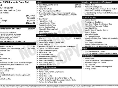 Used 2022 RAM 1500 Laramie image 37