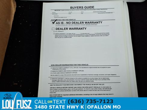 Used 2024 Subaru Ascent Onyx Edition AWD/4WD image 35