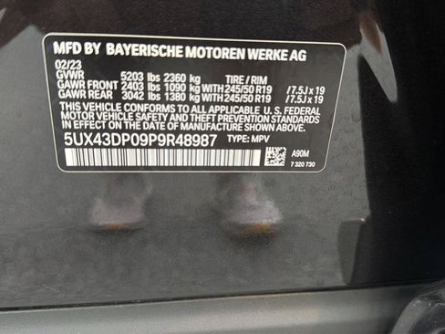 Used 2023 BMW X3 sDrive30i w/ Convenience Package RWD image 41