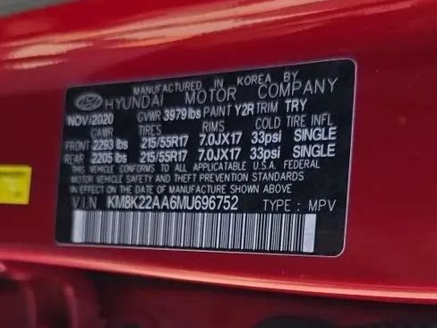 Used 2021 Hyundai Kona SEL w/ Cargo Package FWD image 48