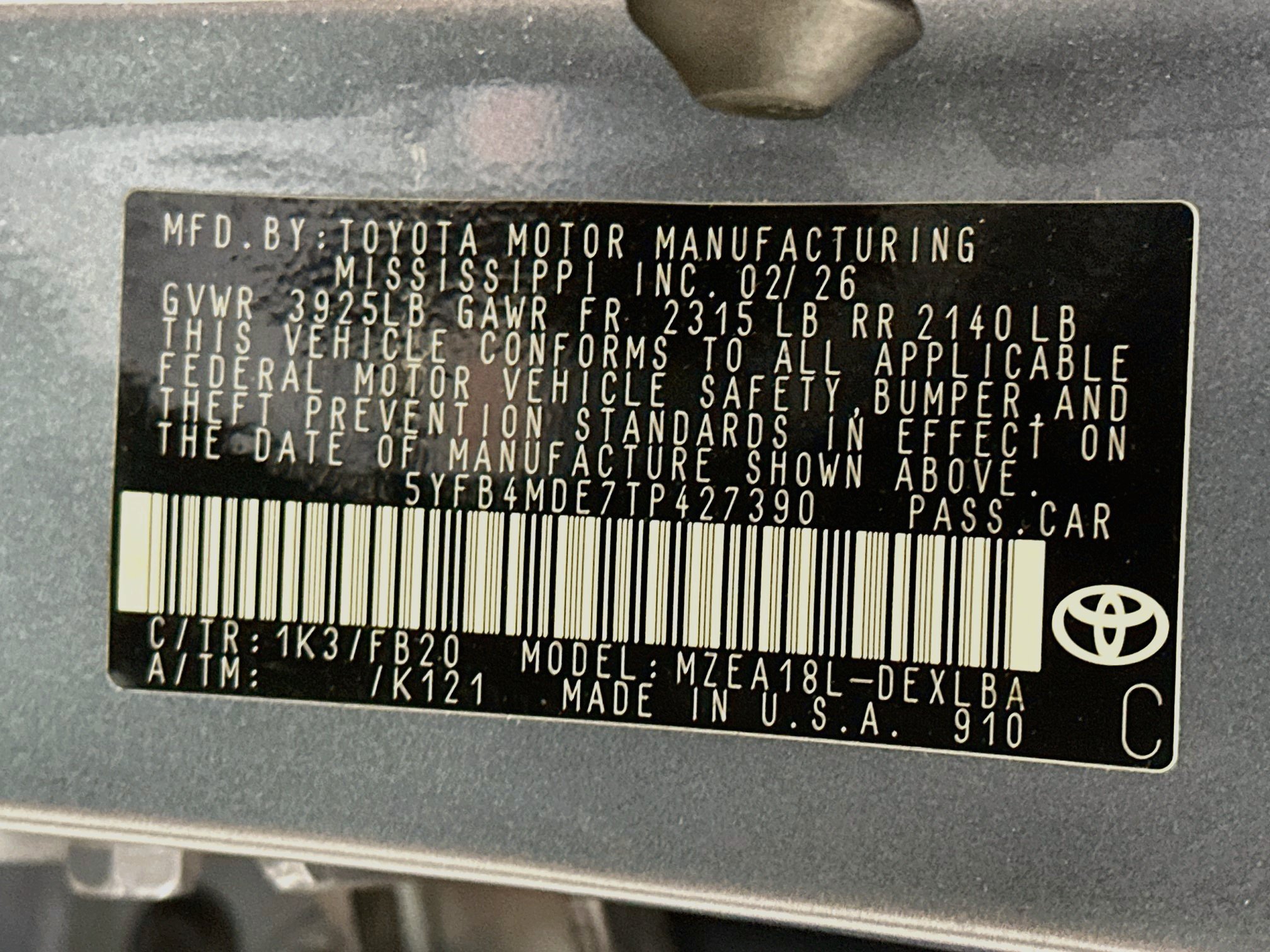 Used 2026 Toyota Corolla LE FWD image 12